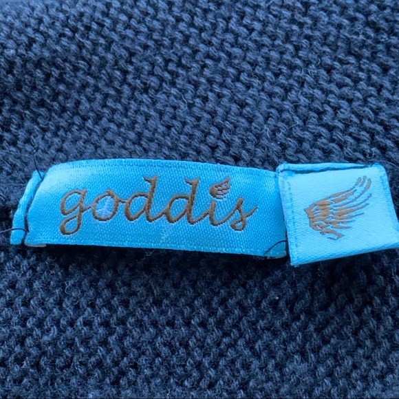 Goddis Open Front Wrap Waterfall Cardigan Sweater - Picture 12 of 12